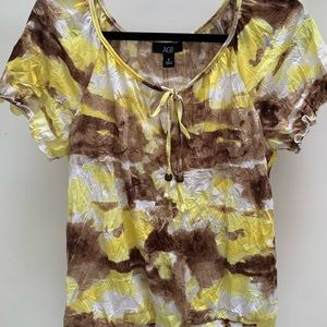 Women’s AGB printed top